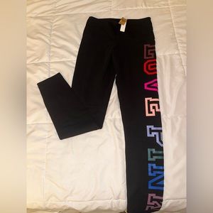 Victorias Secret leggings size Medium never worn